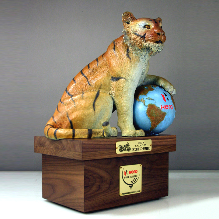 Hero World Challenge Trophy by Malcolm DeMille